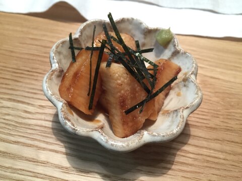 居酒屋の味★山芋の牡蠣醤油ソテー